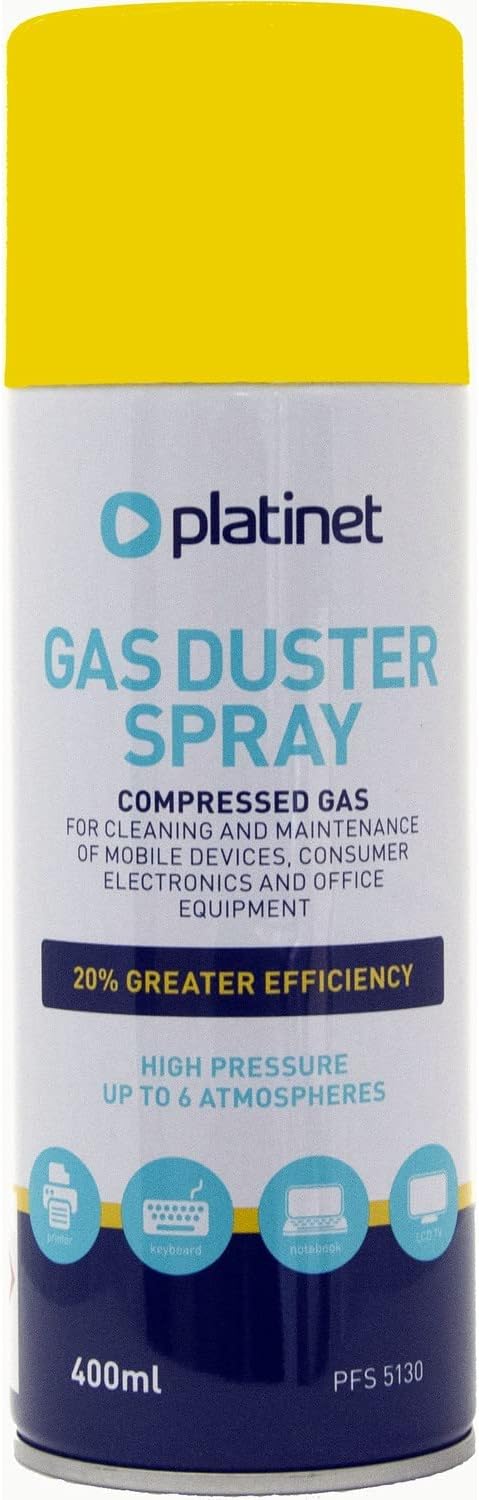 Alternative view of 4 x GAS Duster Spray – Compressed GAS – 400 ml