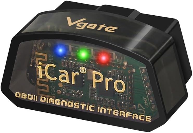 Alternative view of Vgate iCar Pro Wi-Fi ELM327 OBD2 OBDII Araba Otomatik Teşhis Tarayıcı Aracı Kontrol Motor Işık iOS /iPad/ için Uyumlu Adaptörü Ile