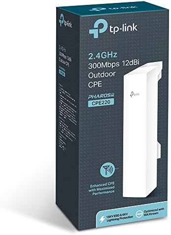 Alternative view of CPE220, 2.4GHz 300Mbps 12dBi Antenli Dış Mekan CPE/Access Point