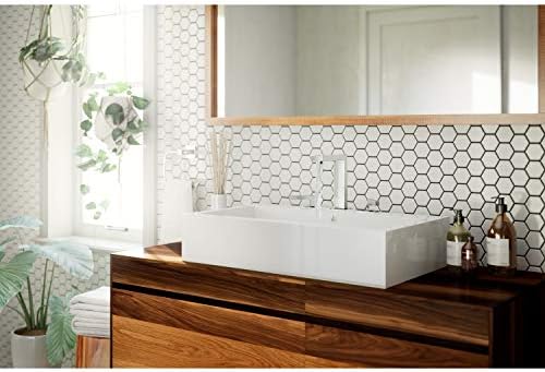 SLW-3612-1.0 Duro İki Saplı Geniş Lavabo Musluğu, Krom, 1.0 GPM
