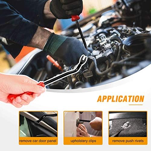 GOOACC 480 adet tampon tutucu klipler raptiye sökücü araba plastik perçin itme tutucu kiti-kapı paneli klipleri GM Acura Chrysler için