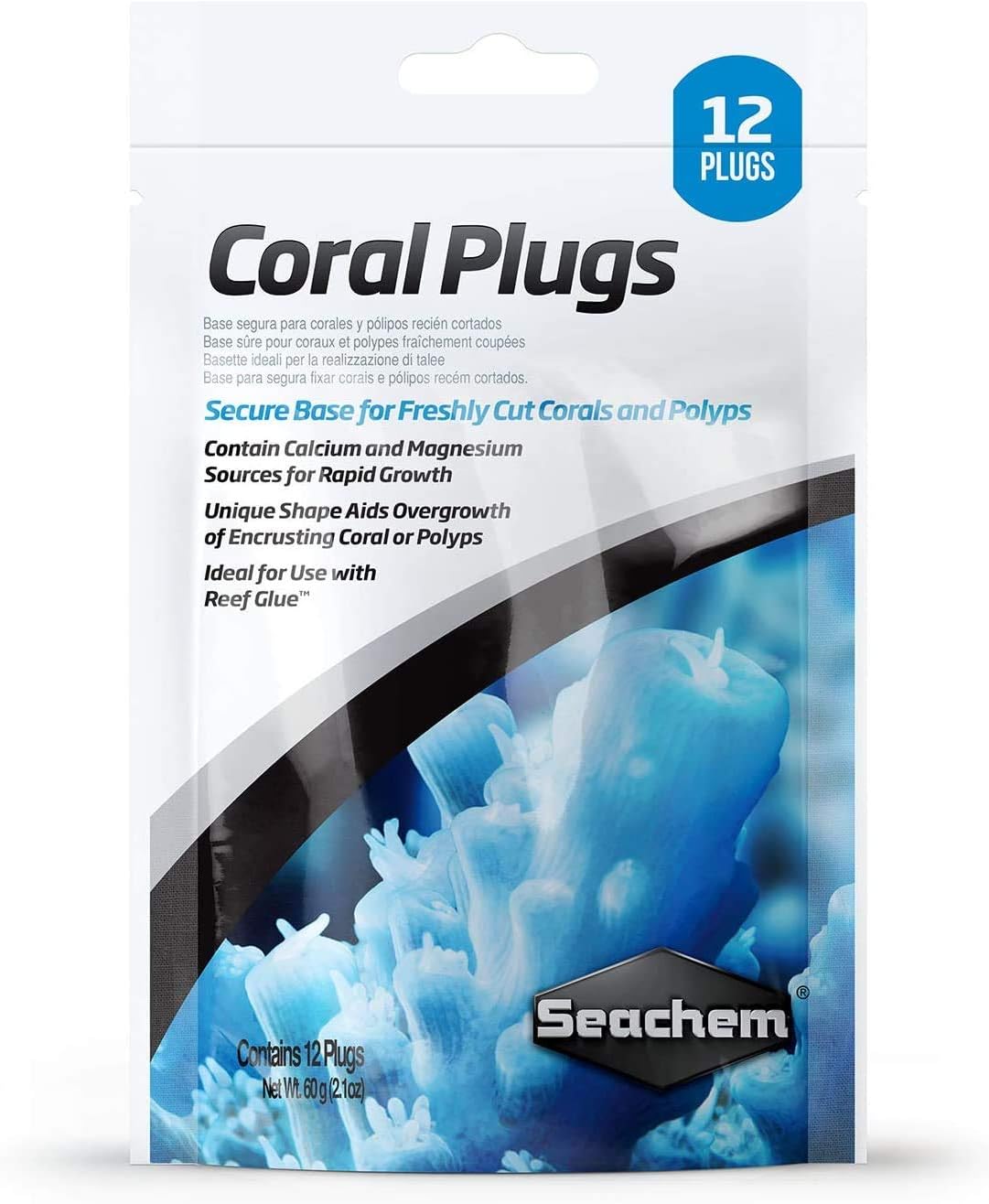 Alternative view of Seachem Plugs 12 Pcs