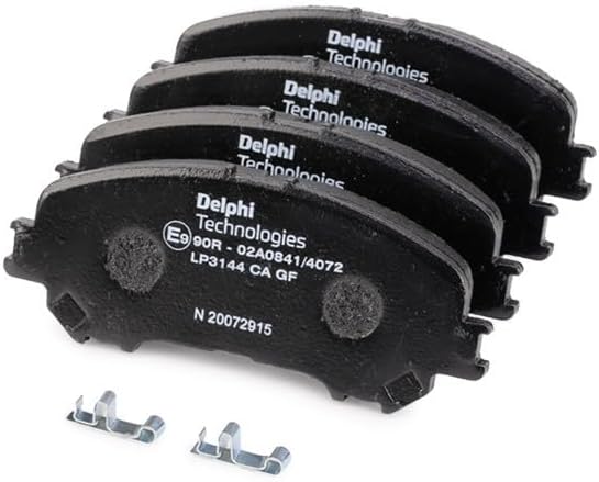 Alternative view of DELPHI Fren Balatası Ön 16.8X141.7X59.7 Qashqai II 1.6 DCI R9M/1.5 DCI K9K/1.2 Dig-T 13, Qashqai II 1.3 Dig-T 18, X-Trail 1.6 DCI R9M 14 LP3144