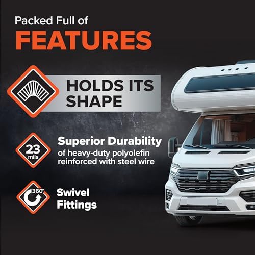 Camco 39774 RV tuvalet bağlantı parçaları