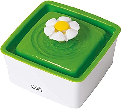 ® Mini Flower Fountain Çiçekli, Filtreli Su Kabı, 1.5 Litre