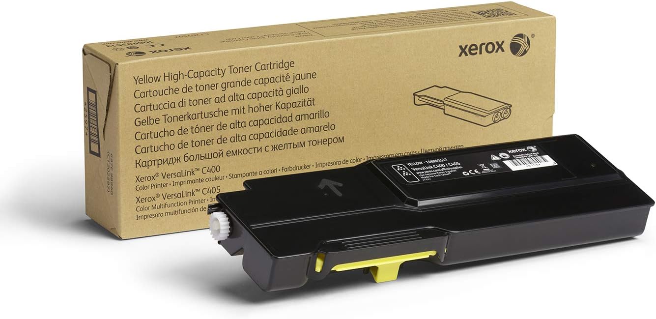 Alternative view of Xerox Yüksek Kapasiteli Sarı Toner (106R03521)