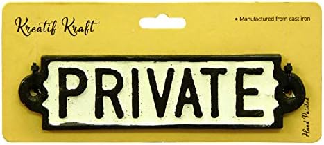 83516 '' Cast Iron Sign