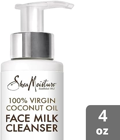 Alternative view of SheaMoisture%100 Virgin Hindistan Cevizi Yağı Günlük Hidrasyon Yüz Sütü Temizleyici | 4 fl.oz.