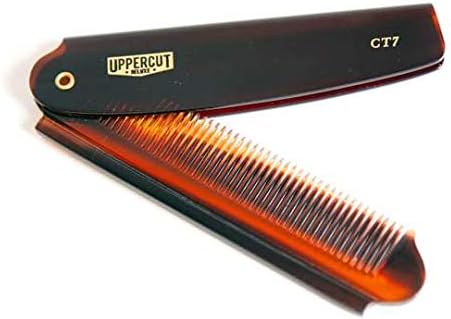 Alternative view of Uppercut Deluxe CT7 Flip Sized Comb, Tortoise Shell & Katlanabilir Tarak