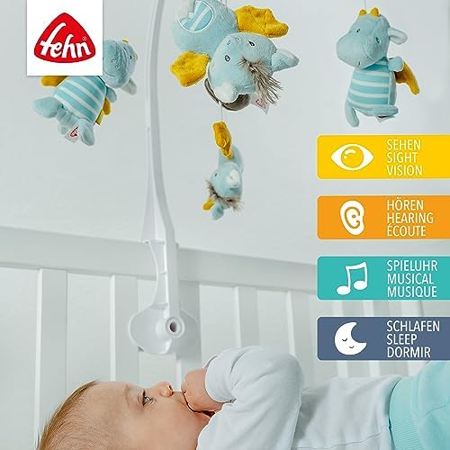 Alternative view of Müzik Mobil Küçük - Sevimli Hayvanlarla Bebek Uyku Yardımı - Bebek Mobil Müzik Kutusu Melodi - 0-5 Ay arası Bebekler için Bebek Yatağı Oyuncak