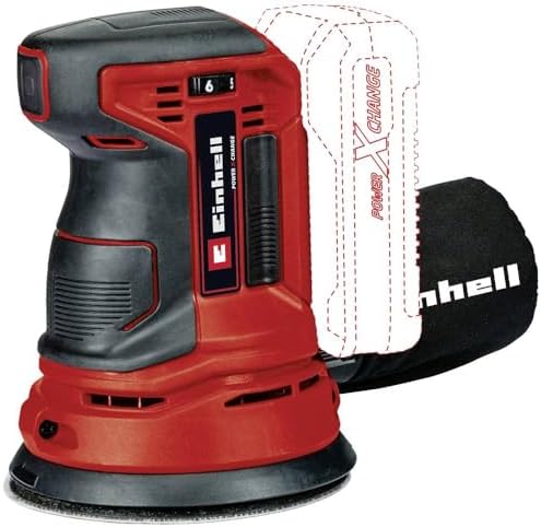 Akülü Eksantrik Zımpara TE-RS 18 Li-Solo Power X- (Lityum-İyon, Devir Elektroniği, Velcro Bant, 1x P80 zımpara kağıdı dahil, Akü ve Şarj Cihazı Dahil Değildir) - 4462010