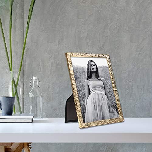 Alternative view of Frames 4x6 Metal Picture with Linen Pattern