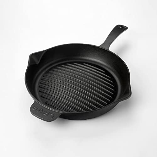 Alternative view of Döküm Yuvarlak Izgara Tava, Metal Kulplu, Konkav Taban, 28 cm