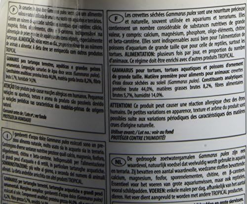 Gammarus Kaplumbağa Yemi 250 ML
