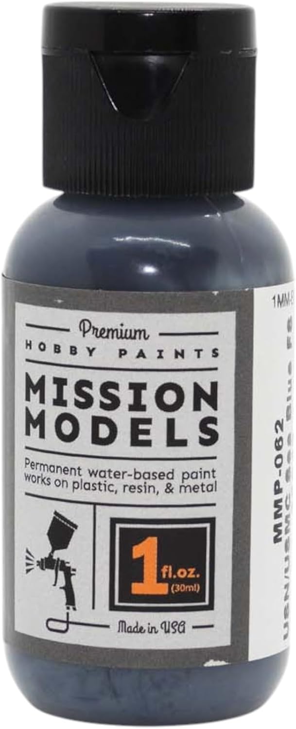 Alternative view of MODELS MMP-062 USN/USMC Sea Blue FS 35042 Akrilik Boya 30 ml (1 oz)