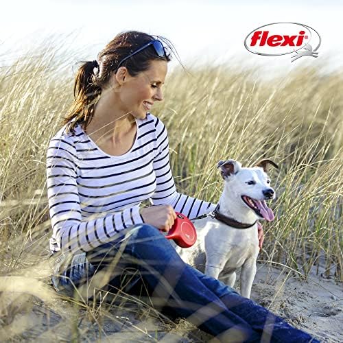 Alternative view of FLEXI® Yeni Klasik Geri Çekilebilir Köpek Tasma (Kordon), Ergonomik, Dayanıklı ve Dolaşmayan Evcil Hayvan Yürüyüş Tasma 26 lbs'ye Kadar Köpekler için, 16 ft, Küçük, Pembe