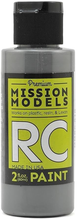 Models MMRC-010 Su Bazlı RC Boya, 2 Oz Şişe, Gri