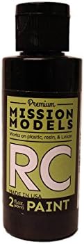 Models MMRC-025 Su Bazlı RC Boya, 2 Oz Şişe, İnci Siyahı