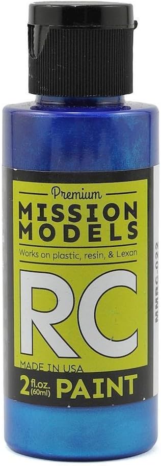 Models MMRC-022 Su Bazlı RC Boya, 2 Oz Şişe, İnci Mavisi