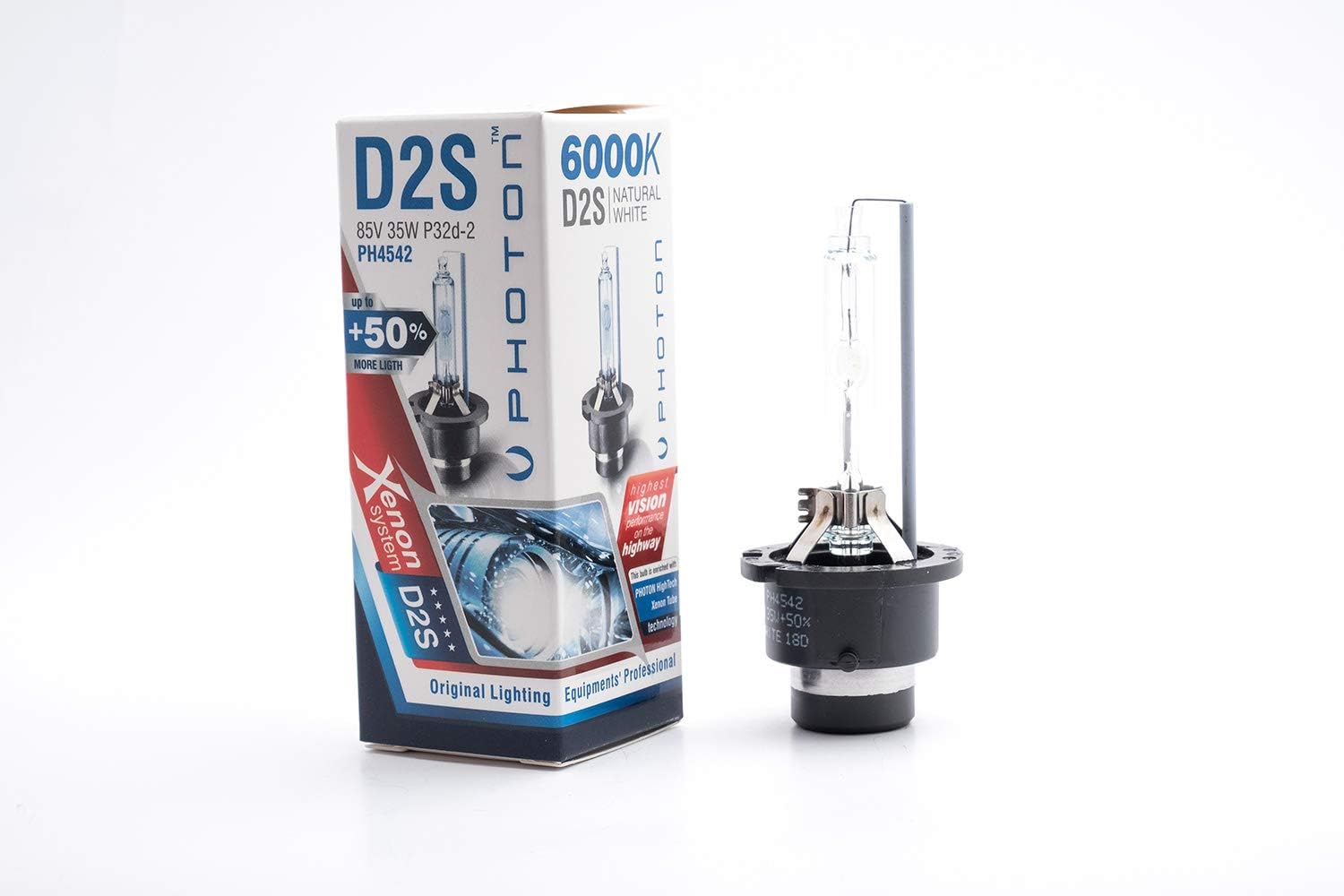 Alternative view of PHOTON Ampul D2S 6000K +%50 Fazla Işık PHT PH4542