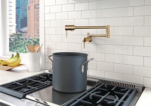 Alternative view of 1165LF modern duvar askısı Double Griff pot Filler musluk Dual Swing J, 1165LF-CZ