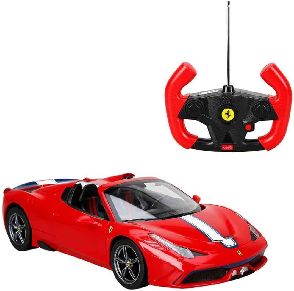 1:14 Ferrari 458 Speciale Uzaktan Kumandalı Işıklı Araba - Kırmızı