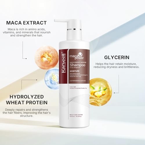 Alternative view of Maca Power Maca Moisture Kuru ve Yıpranmış Saçlar İçin Nemlendirici Şampuan 500 ml