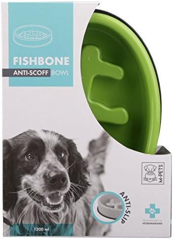 FISHBONE YAVAŞ YEME MAMA KABI 1200ML GREEN