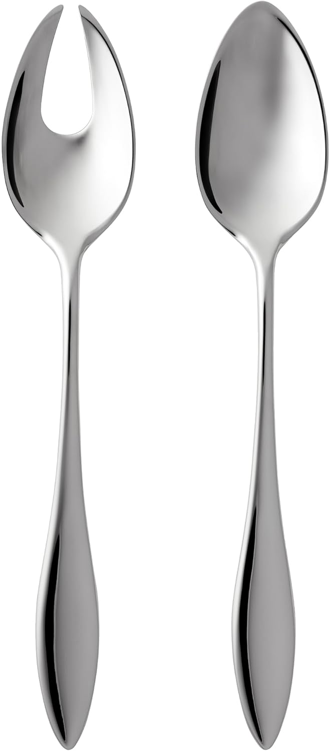 Alternative view of Gense Ingegerd Raman-Indra salata ve servis seti, kutuda, gümüş, 2 parça