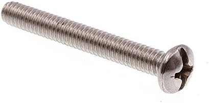 Alternative view of 9009594 Makine Vidası, Tava Başlı, Oluklu/Yıldız Kombo, 1/4"-20 X 5 cm, Sınıf 18-8 Paslanmaz Çelik, 50'li Paket