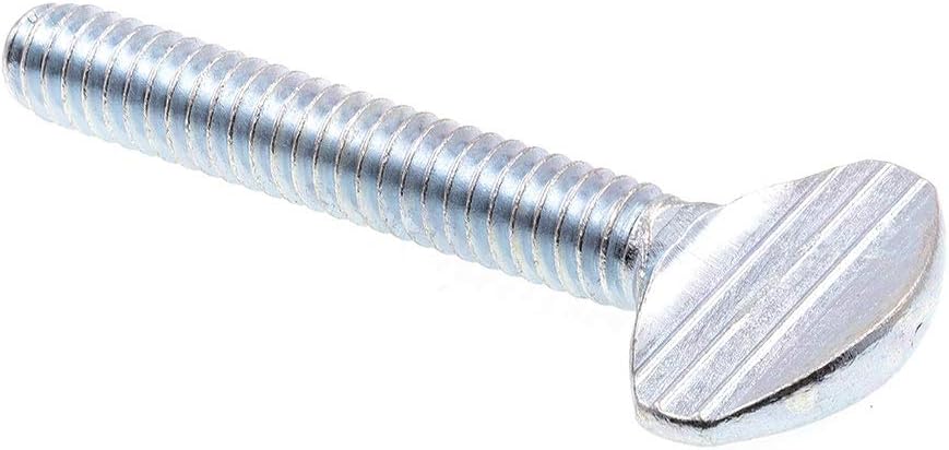 9045464 Başparmak Vidası, Omuzsuz, Kürek Başı, 1/4"-20 X 1-1/2", Çinko Kaplı Çelik, 25'li Paket