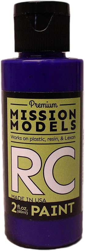 Alternative view of Models MMRC-053 Su Bazlı RC Boya, 2 Oz Şişe, Şeffaf Mavi