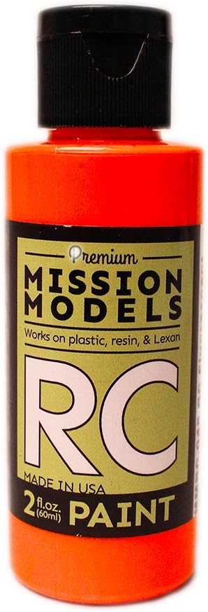 Alternative view of Models Otomobil Mmrc-045 Su Bazlı RC Boya 2 Oz Şişe, Floresan Yarış Turuncu