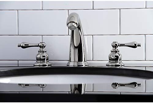 KB986ALPN Viktorya Dönemi Yaygın Banyo Bataryası, Cilalı Nikel