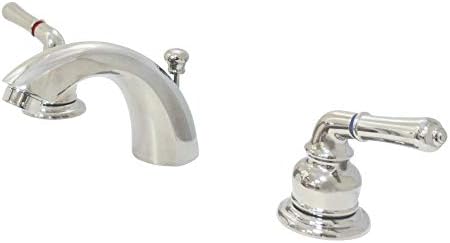KB956PN Magellan 10-20 cm Mini Yaygın Lavabo Bataryası Perakende Pop-Up, Cilalı Nikel
