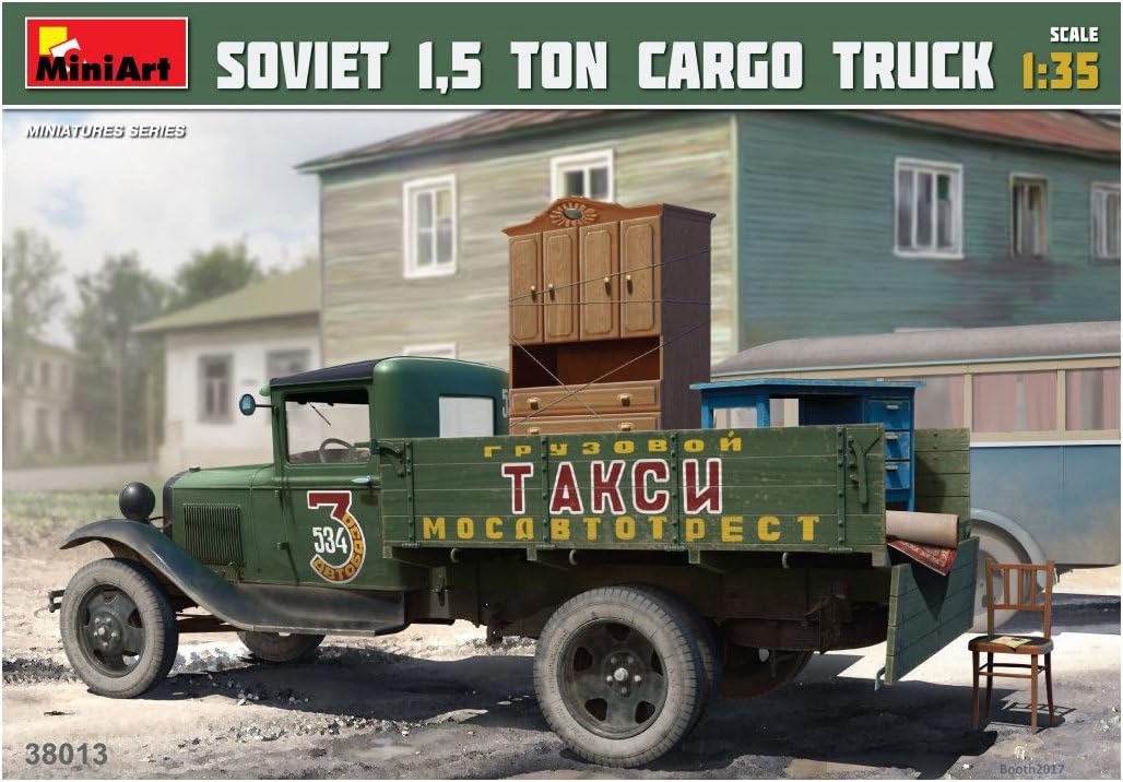 Alternative view of Miniart "38013 Montajlık model Soviet 1.5 ton CARGO Truck"