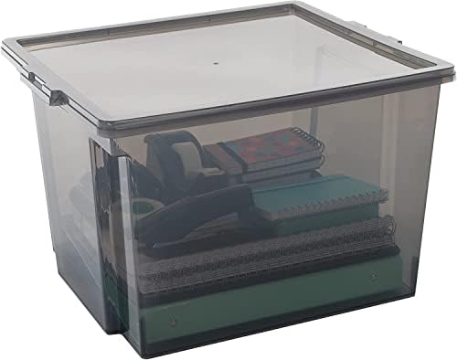Alternative view of Ohyama, 6er-Set, Aufbewahrungsboxen, 30 L, mit Deckel, stapelbar, Garage, Schlafzimmer, Wohnzimmer - Useful Storage Box USB-M - Grau