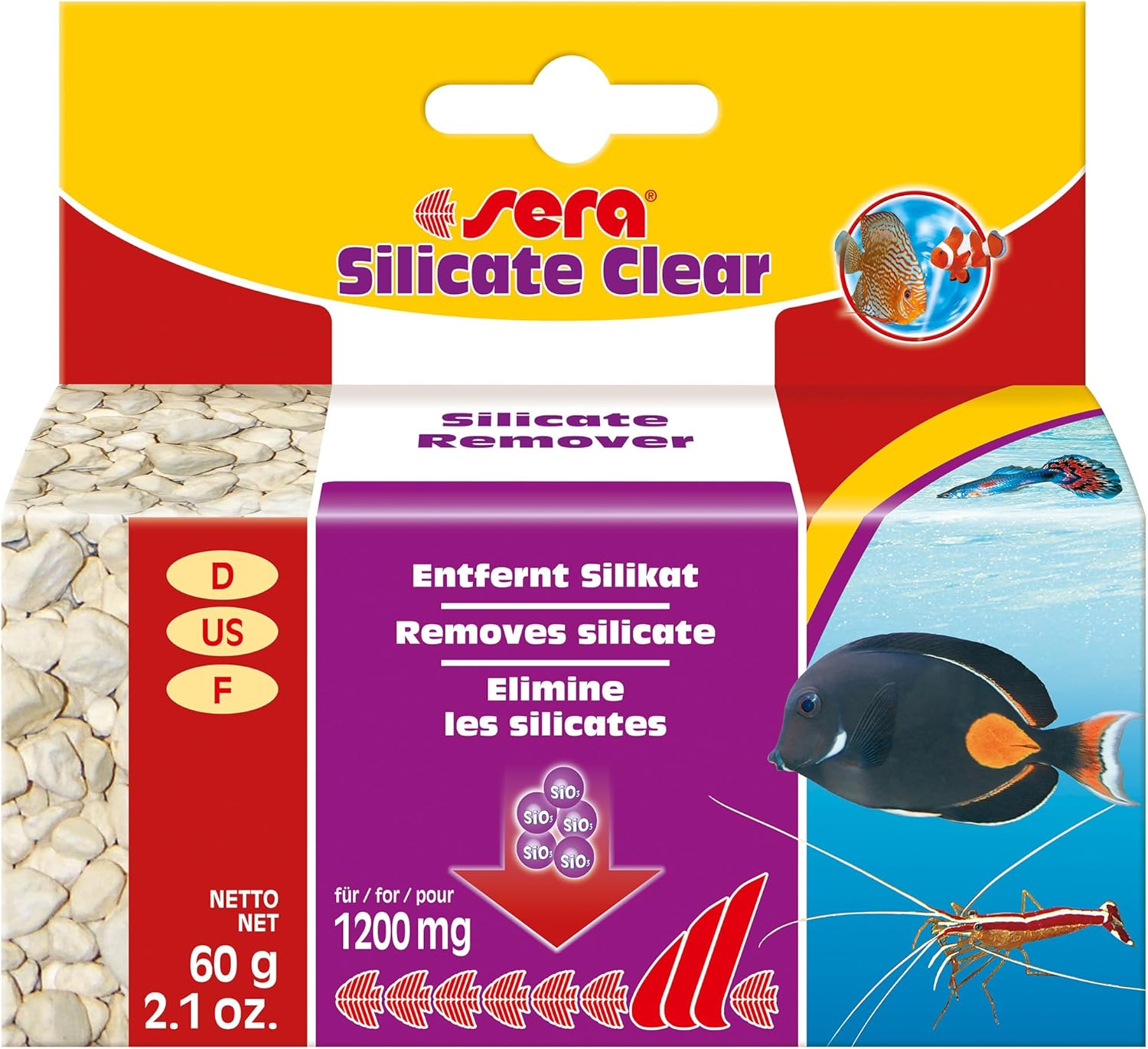 Alternative view of sera Silicate Clear 60 g - Kalıcı Silikat Giderme