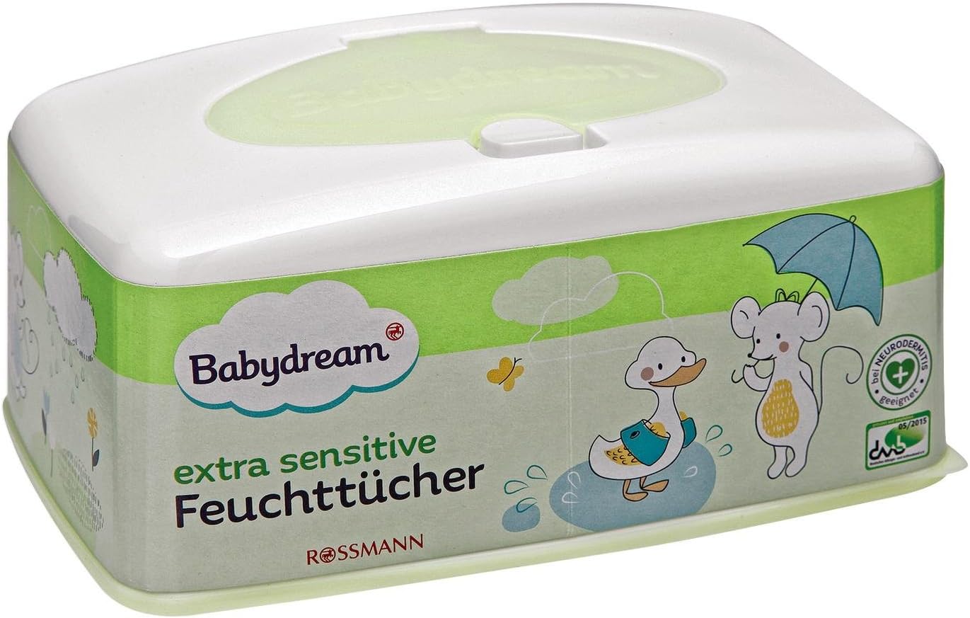 Babydream Bebek Islak Mendil Çok Hassas Cilt, Aloe Veralı 80'li
