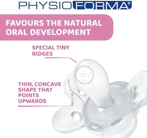 PhysioForma Silikon Emzik (16-36 Ay, 2'li), Pembe