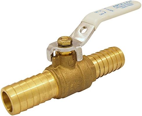 Apollo Valves POLYV34 3/4 inç Pirinç Ekleme Küresel Vana PE Boru için