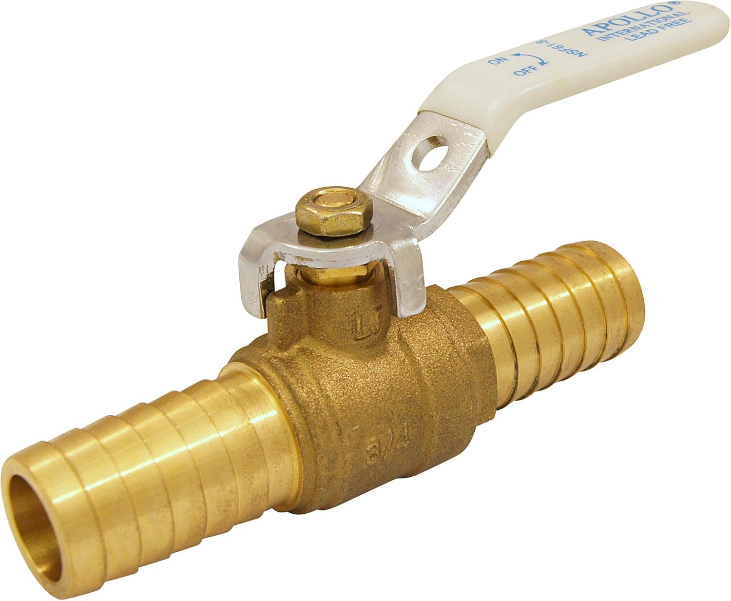 Alternative view of Apollo Valves POLYV34 3/4 inç Pirinç Ekleme Küresel Vana PE Boru için