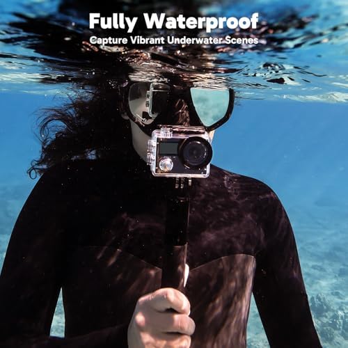 Alternative view of Brave 4 4K 20MP WiFi Aksiyon Kamerası Ultra HD with EIS 30m Underwater Su Geçirmez - Uzaktan Kumandalı - 5X Zoom