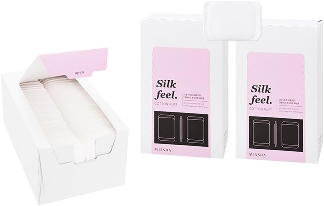 Yumuşak Makyaj Temizleme Pamuğu Silk Puff (80ADET)