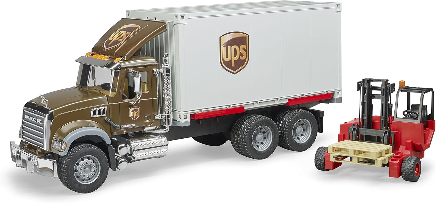 Alternative view of MACK GRANITE UPS KARGO KAMYONU