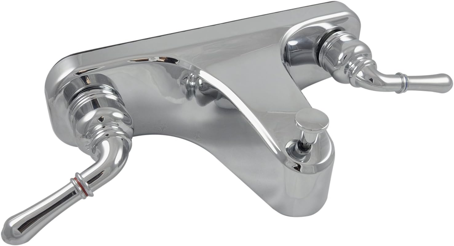 Alternative view of 10884X Mobile Off-Set Tub/Shower krom, 8 inç küvet/duş armatürü, krom kaplama, 20,3 cm, 8 inç