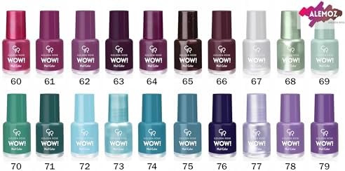 Wow Nail No: 83 - Parlak Bitişli Mini Oje 6 ml