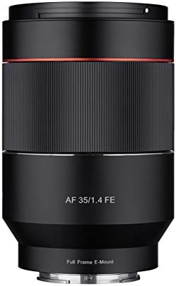 AF 35 mm F/1.4 otomatik odaklama için geniş açılı Full Frame FE Mount, siyah (IO3514-E)
