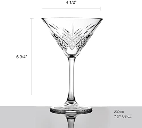 TIMELESS KOKTEYL KADEHİ 230 CC 4'LÜ HEDİYELİK KUTU