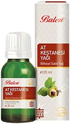 Balen Atkestanesi Yağı (Soğuk Pres)